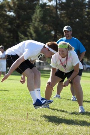 Local families host games of their own