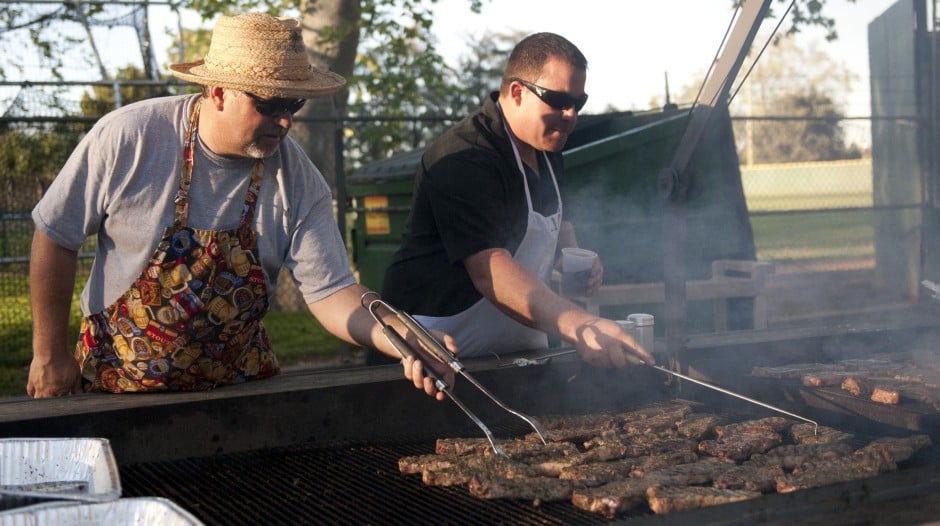 Lodi Italian Club steak and oyster dinner 