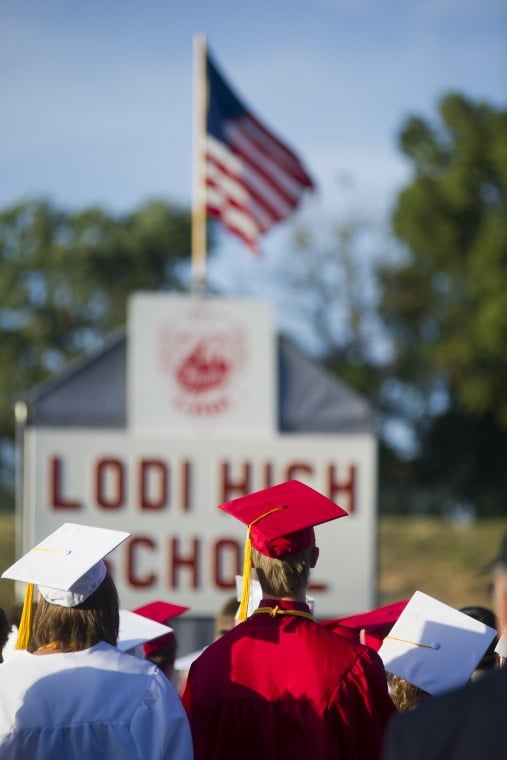 Lodi High School graduation 