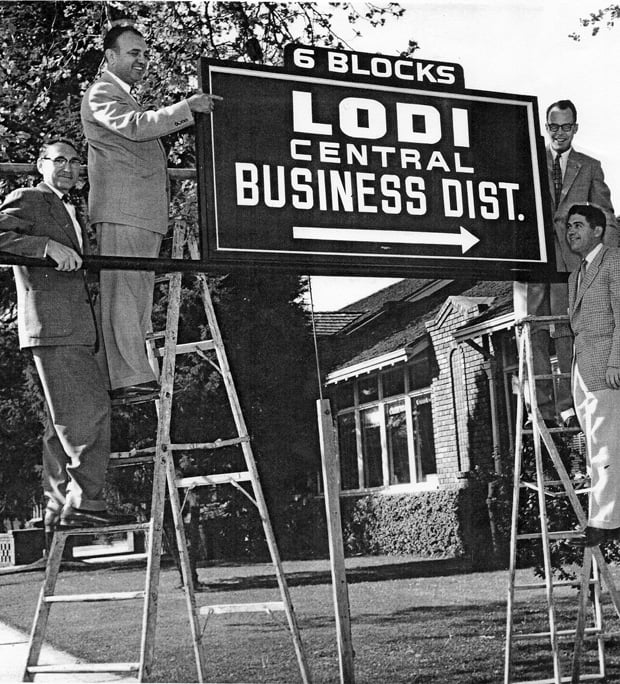 Lodi celebrated Thanksgiving holiday early in 1939