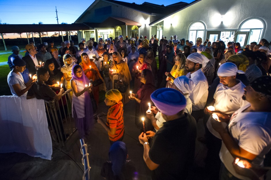 Candlelight vigil 