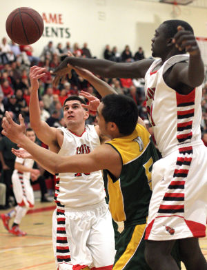 Boys basketball: Early exit for Flames 