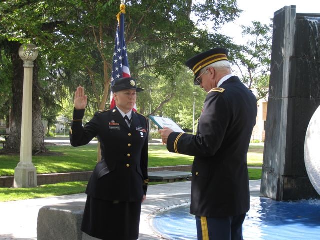 Tokay High Grad Comes Home to Reenlist