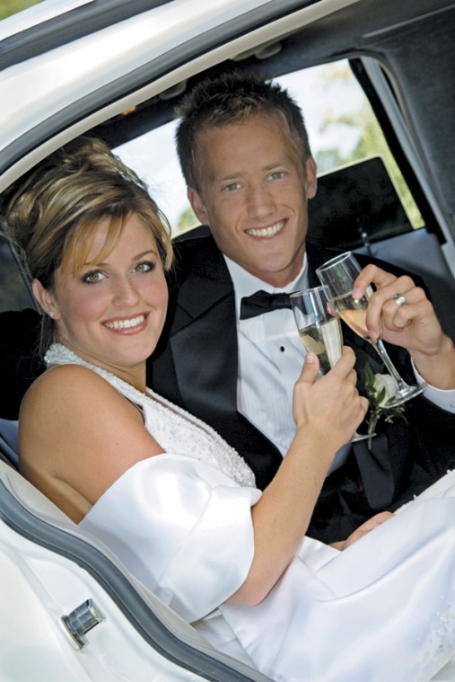 Wedding day transportation options are bountiful