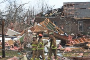 Tornado hits Sunset Hills