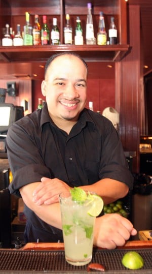Drew Reyes, beverage manager of Rosewood Bar & Grill