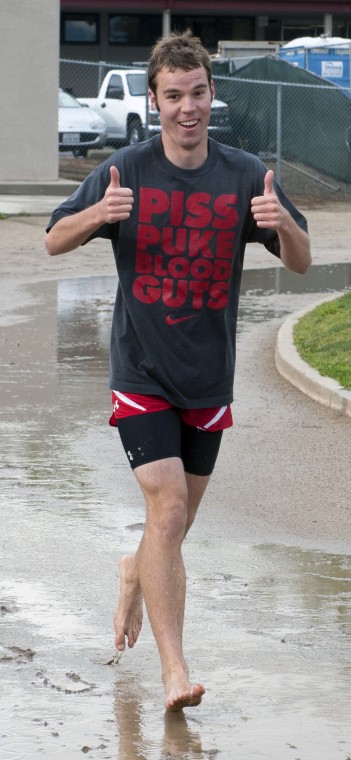 Lodi High School students walk, run laps to raise money for track improvements