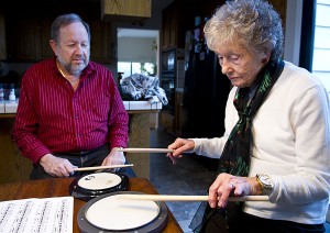 Lodi woman, 95, playing drums after 80-plus year hiatus
