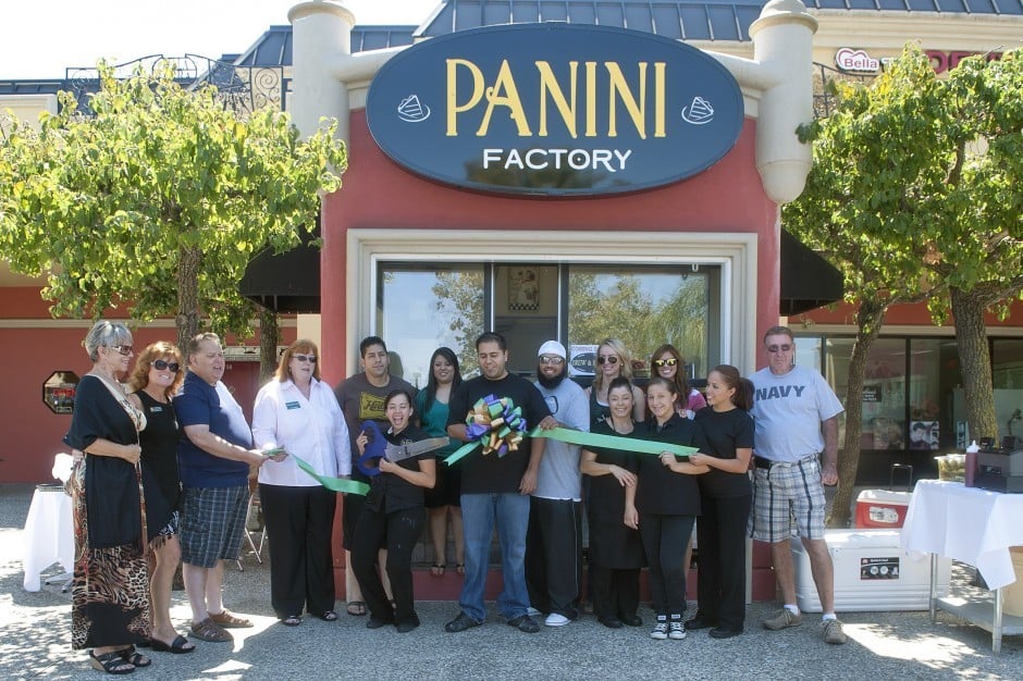 Panini Factory celebrates opening with ribbon cutting ceremony