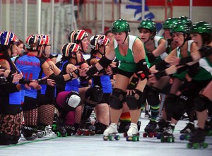 Be ready to cheer loudly at the Port City Roller Girls game
