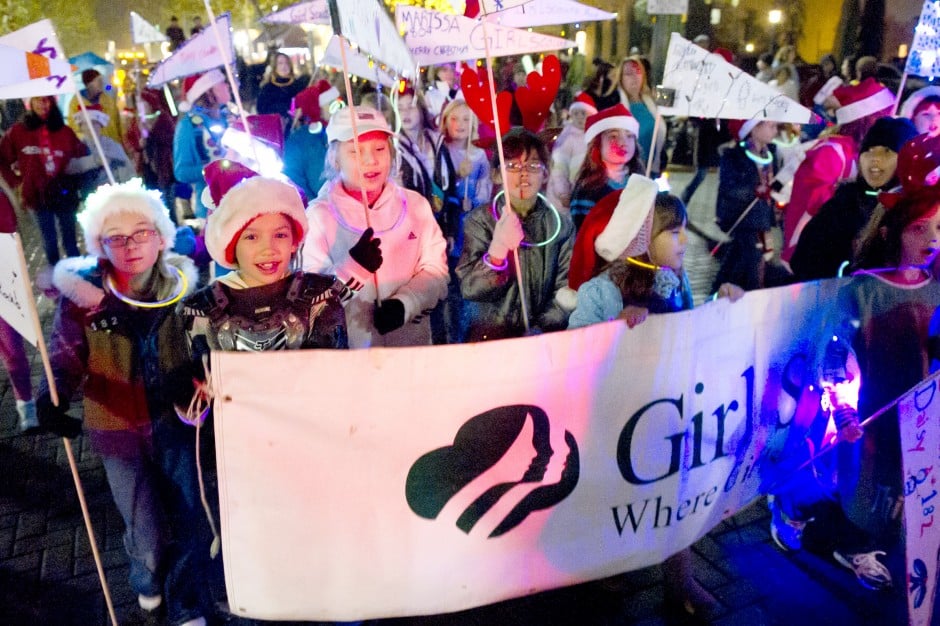 Parade of Lights — 89 floats strong — winds its way through Downtown Lodi with sports theme 