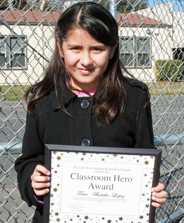 Woodbridge Elementary School names Classroom Heroes