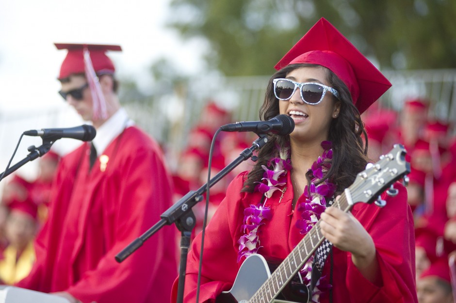 Galt High School graduation 