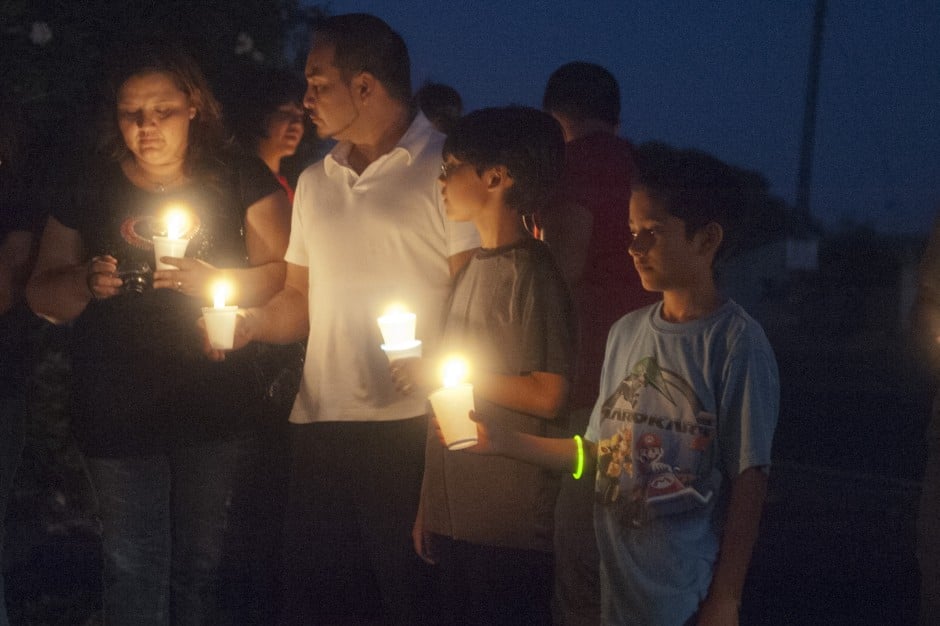 Candlelight vigil held for Honor Farm escapee