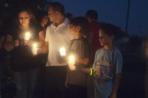 Candlelight vigil held for Honor Farm escapee