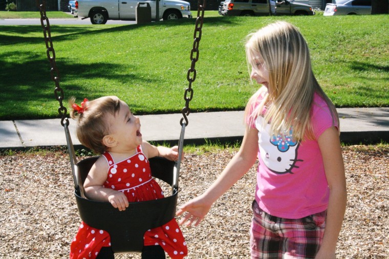 Cousins being silly