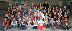 Lodi Elks Lodge provides dictionaries to third-grade students at two schools
