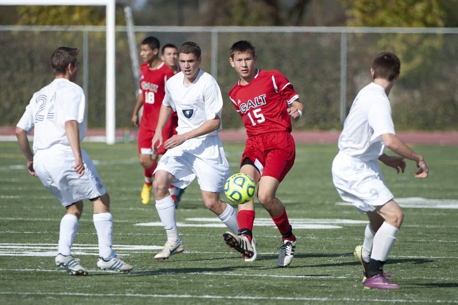 Warriors fall short in varsity boys soccer final
