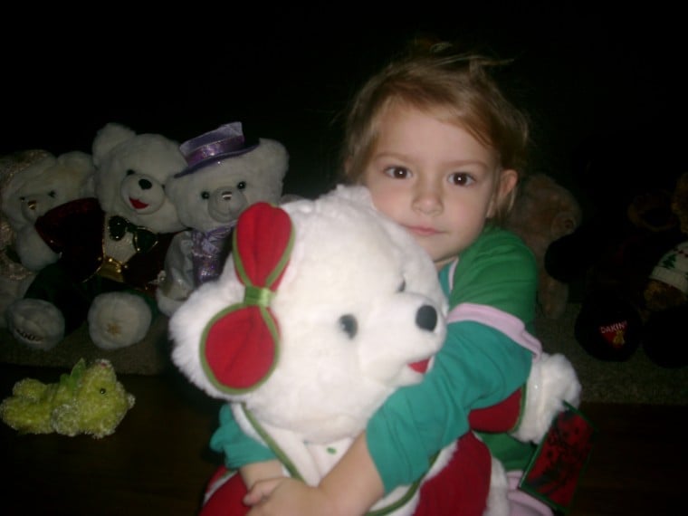 Sierra with Teddy