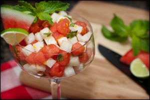 Jicama can be used in summer salads or as a healthy snack alternative
