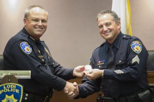 Lodi Police Department honors officers with promotions