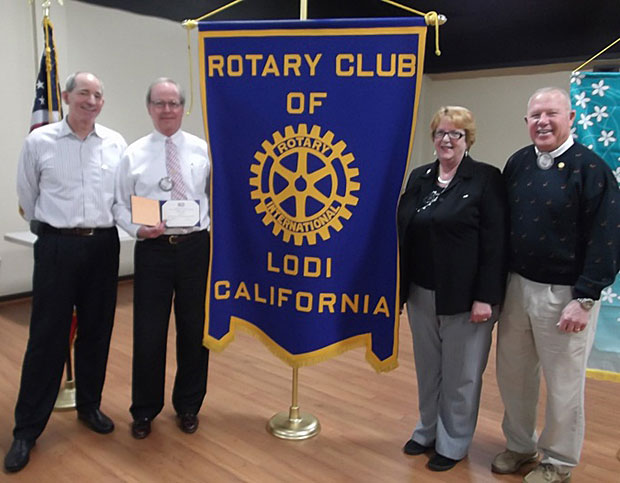Lodi Rotary Club recognizes Paul Harris Fellows