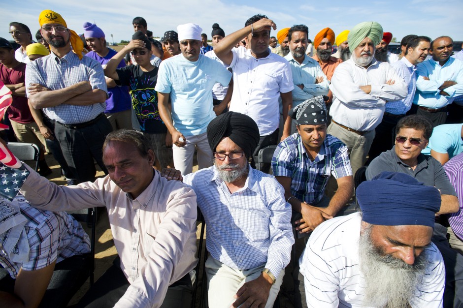 A different kind of wrestling at local Sikh temple 