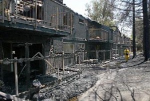Dozens of homes destroyed in Northern California fires 
