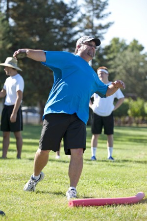Local families host games of their own