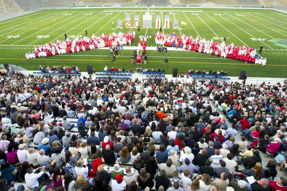 Lodi High School graduation 