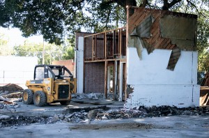 Out with the old ...