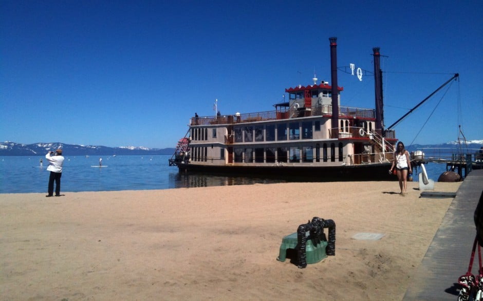Take a cruise on the Tahoe Queen