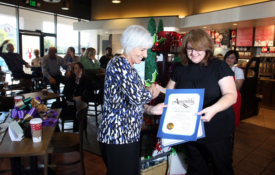 Local Starbucks reopens with new look 