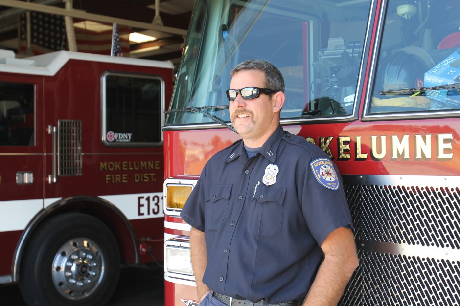Local fire captain Brandon Wright prepares for third deployment