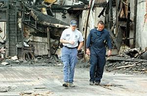 Federal agency investigating downtown fire 