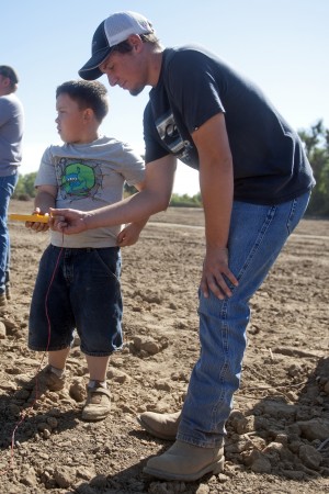 Children have a blast at rocket launch