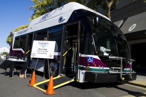 City showcases new buses at Downtown Lodi Farmers Market