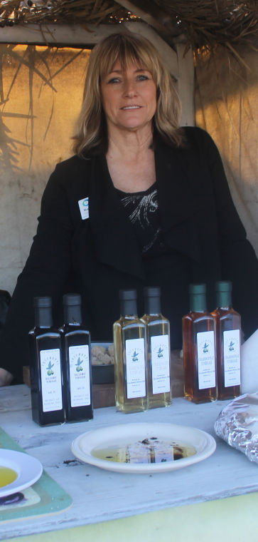 Cecchetti Farms offers flavored olive oils to Wine and Chocolate Weekend visitors
