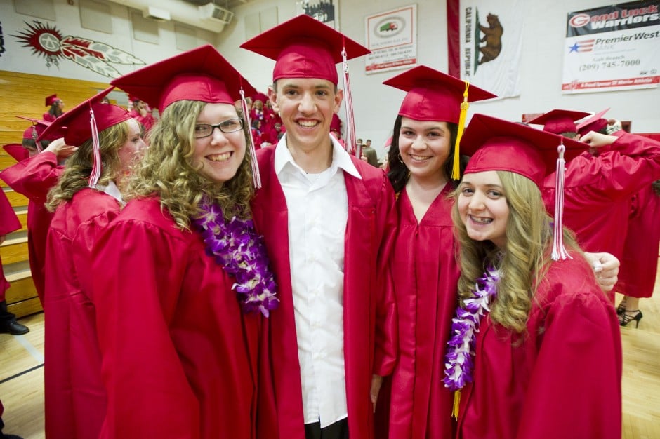 Galt High School graduation 