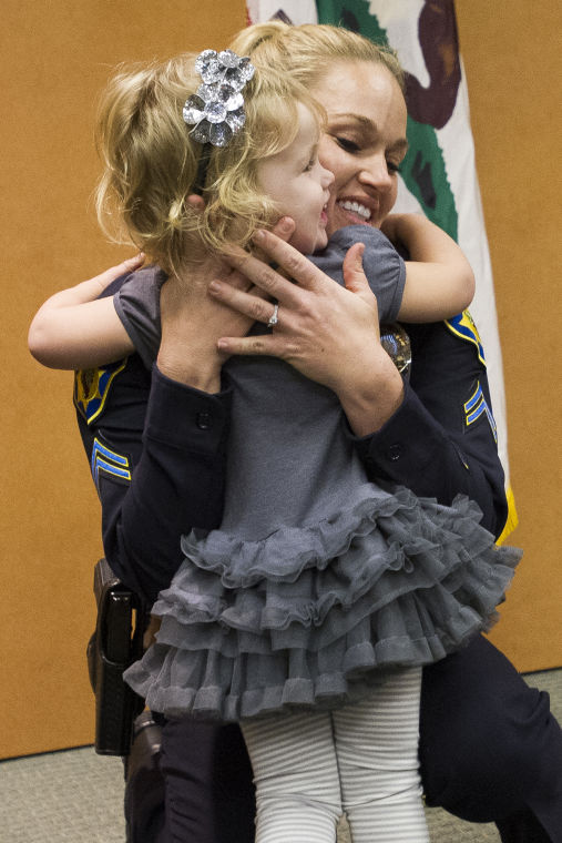 Lodi Police Department promotes officer, welcomes newcomers
