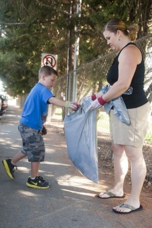 Lodi’s Roman Mangrich, 5, recognized for work as one man cleaning crew