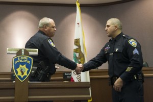 Lodi Police Department honors officers with promotions