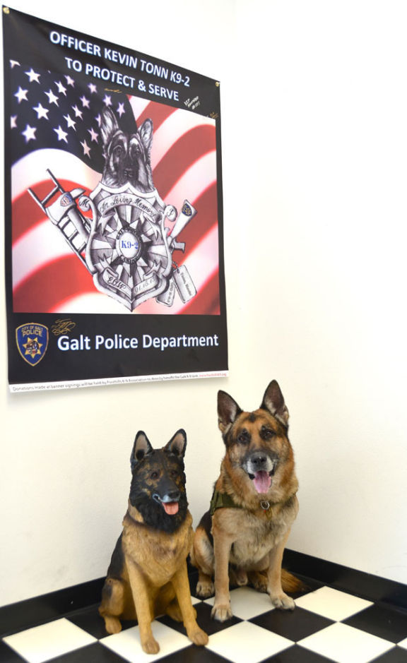 Galt businesses honor fallen Police Officer Kevin Tonn
