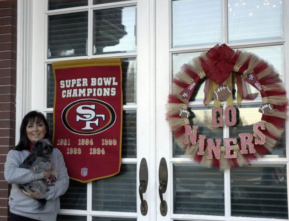 San Francisco 49ers fans declare their allegiance