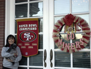 San Francisco 49ers fans declare their allegiance