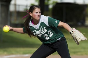 Eagles not flying solo atop softball standings