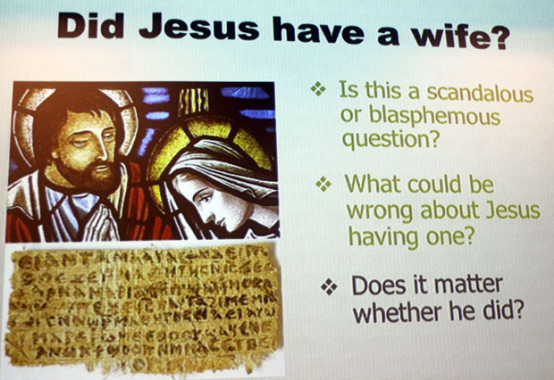 Was Jesus ever married? University panel says facts inconclusive