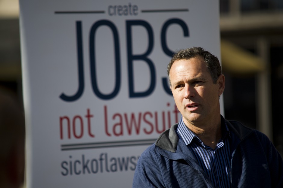 Local business owners protest ‘lawsuit abuse’