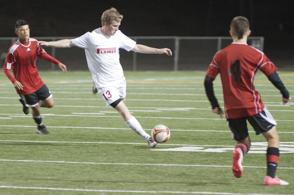 Flames settle for share of league title in varsity boys soccer