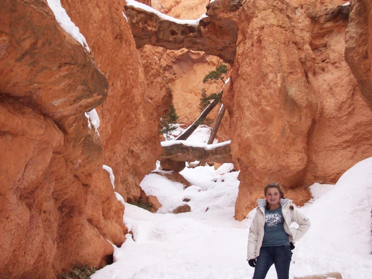 hiking in Bryce National Park, Utah